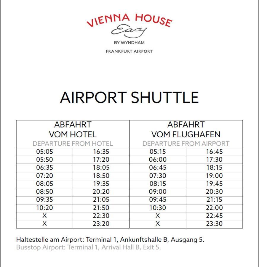 Готель Vienna House Easy By Wyndham Frankfurt Airport Кельстербах Екстер'єр фото